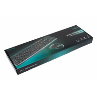 Kit Tastatura + Mouse SPACER SPDS-S6201, Qwerty, USB, 1000 - 2000 dpi, Negru