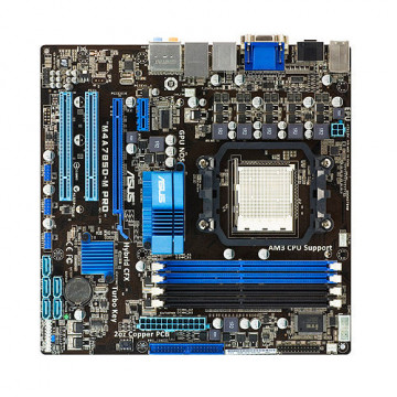 Placa de baza ASUS M4A785D-M PRO, Socket AM3 + Procesor AMD Athlon 2.60GHz + 4GB DDR2 + Cooler, Second Hand Componente Calculator