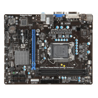 Placa de baza MSI H61M-P25 (B3), Socket 1155, mATX, Shield, Cooler + 8GB DDR3 + Procesor Intel Core i5-2400 3.10GHz