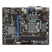 Placa de baza + Procesor - Placa de baza MSI H61M-P25 (B3), Socket 1155, mATX, Shield, Cooler + 8GB DDR3 + Procesor Intel Core i5-2400 3.10GHz, Calculatoare Componente PC Second Hand Placa de baza + Procesor