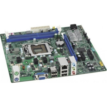Placa de baza Intel DH61HO, Socket 1155, mATX, Fara shield, Second Hand Componente Calculator