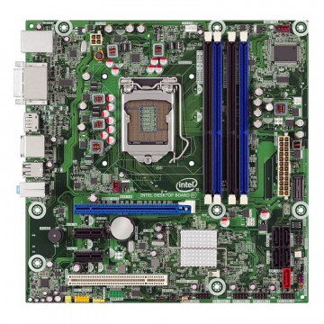 Placa de baza Intel DQ57TM + Procesor Intel Core i3-530 2.93GHz, Socket 1156, Cooler, Cu shield, Second Hand Componente Calculator