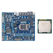 Placa de baza Gigabyte GA-H67M-D2, Socket 1155, mATX, Shield, Cooler + Procesor Intel Core i5-2300 2.80GHz, Second Hand Componente PC Second Hand
