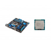 Placa de baza + Procesor - Placa de baza Asus P8Z77-M + Procesor Intel Core i5-3470 3.20GHz, Socket 1155, mATX, Shield, Cooler, Calculatoare Componente PC Second Hand Placa de baza + Procesor