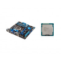 Placa de baza Asus P8Z77-M + Procesor Intel Core i5-3470 3.20GHz, Socket 1155, mATX, Shield, Cooler