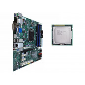 Placa de baza Gateway DT71, Model Q67H2-AM, Socket 1155, mATX, Shield, Cooler + Procesor Intel Core i5-2400, 3.10GHz + 4GB DDR3, Second Hand Componente Calculator