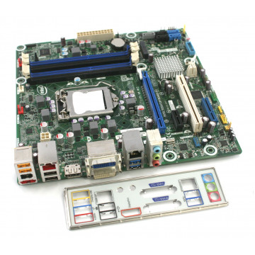 Placa de Baza Intel DQ77MK, Socket 1155, mATX, Shield, Cooler, Second Hand Componente PC Second Hand 1