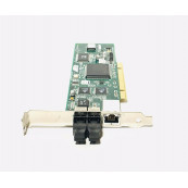 Componente PC Second Hand - Placa retea PCI  32Bit UTP & Fibra, AT-2451FTX 10/100TX, High Profile, Calculatoare Componente PC Second Hand