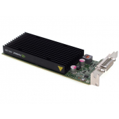 Placa video Nvidia Quadro NVS 300, 512MB DDR3, 64-bit, Low Profile + Cablu DMS-59 cu doua iesiri VGA, Second Hand Componente Calculator