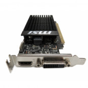 Placa video MSI GeForce GT 710, 1GB DDR3, HDMI/DVI/VGA, Low Profile, Second Hand Componente PC Second Hand