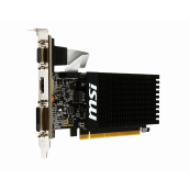 Componente PC Second Hand - Placa video MSI GeForce GT 710, 1GB DDR3, HDMI/DVI/VGA, High Profile, Calculatoare Componente PC Second Hand