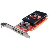 Placa video Dell AMD FirePro W4100, 2GB GDDR5, 4x Mini Display Port, High Profile, Second Hand Componente PC Second Hand