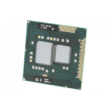 Procesor laptop Intel Core i3-330M, 2.13GHz, 3MB Cache, Second Hand Componente Laptop