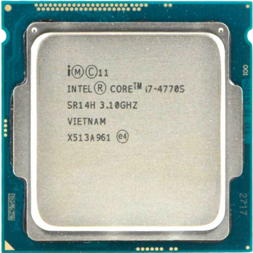 Procesor Intel Core i7-4770S 3.10GHz, 8MB Cache, Socket 1150, Second Hand Componente Calculator