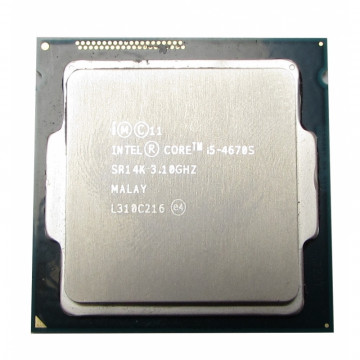 Procesor Intel Core i5-4670s 3.10GHz, 6MB Cache, Socket 1150, Second Hand Componente Calculator