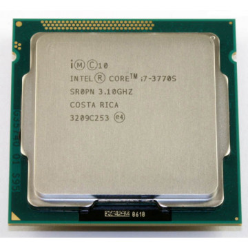 Procesor Intel Core i7-3770S 3.10GHz, 8MB Cache, Socket 1155, Second Hand Componente Calculator