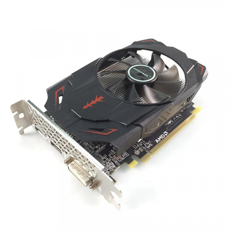 AMD Radeon RX 550,4GB,フルハイト (DP/mDP/mDP) - PCパーツ