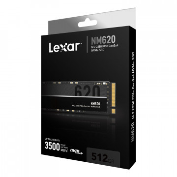 SSD Lexar NM620, 512GB, M.2 2280 NVMe  Componente Laptop Second Hand 1