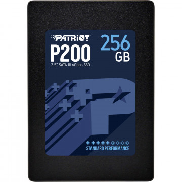 Solid State Drive (SSD) Patriot P200 256GB, 2.5'', SATA III Componente Laptop