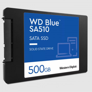 SSD NOU WD Blue SA510, 500GB, 2.5", SATA III Componente Laptop Second Hand 1