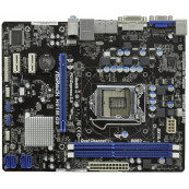 Placa de baza + Procesor - Placa de baza ASRock H61M-GS + Procesor Intel Core i3-3220 + Cooler si Shield, Calculatoare Componente PC Second Hand Placa de baza + Procesor