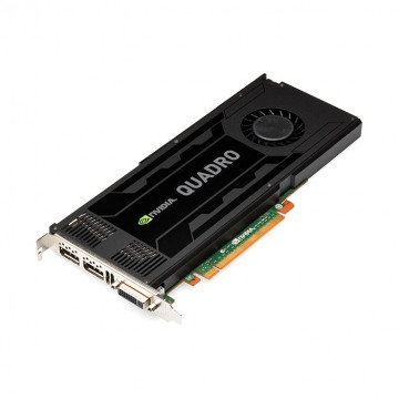 Placa video nVidia Quadro K4000, 3 GB GDDR5 192-bit, 1x DVI, 2x DisplayPort, Second Hand Componente PC Second Hand 1