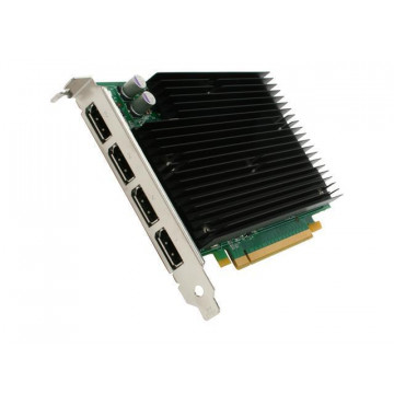 Placa video Nvidia Quadro NVS 450, 512MB DDR3, 4x Display Port, 64 Bit, Silent Cooling, Second Hand Componente Calculator 1