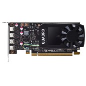 Componente PC Adiționale SH - Placa video NVIDIA Quadro P1000, 4GB GDDR5, 128-Bit, 4x Mini DisplayPort, Low Profile, Calculatoare Componente PC Adiționale SH
