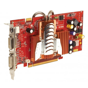 Placa video MSI Geforce NX7600GT, 256MB GDDR3, 128 bit, 2x DVI, Racire pasiva, Second Hand Componente Calculator