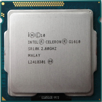 Intel celeron g1610 сравнение процессоров