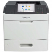 Imprimanta Laser Monocrom Lexmark MS812dn, Duplex, A4, 66ppm, 1200 x 1200, USB, Retea, Second Hand Imprimante Second Hand