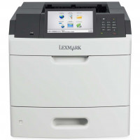 Imprimanta Second Hand Laser Monocrom Lexmark MS812de, A4, 66ppm, 1200 x 1200 dpi, Duplex, USB, Retea