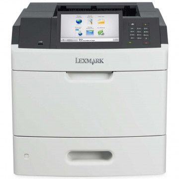 Imprimanta Second Hand Laser Monocrom Lexmark MS812dn, Duplex, A4, 66ppm, 1200 x 1200, USB, Retea Imprimante Second Hand