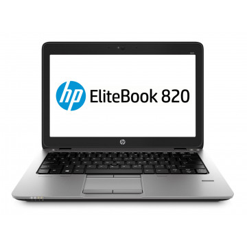 Laptop HP Elitebook 820 G2, Intel Core i5-5300U 2.30GHz, 4GB DDR3, 120GB SSD, 12.5 Inch, Webcam, Grad B, Second Hand Laptopuri Ieftine