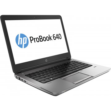 Laptop HP ProBook 640 G1, Intel Core i3-4000M 2.40GHz, 4GB DDR3, 250GB SATA, DVD-RW, 14 Inch, Webcam, Grad A-, Second Hand Laptopuri Ieftine