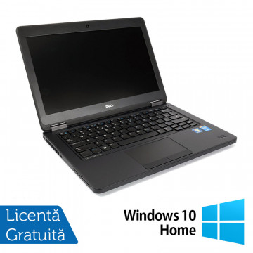 Laptop DELL Latitude E5450, Intel Core i3-5010U 2.10GHz, 4GB DDR3, 120GB SSD, 14 Inch + Windows 10 Home, Refurbished Laptopuri Refurbished
