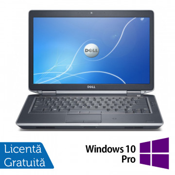Laptop DELL Latitude E6430, Intel Core i5-3340M 2.70GHz, 4GB DDR3, 500GB SATA, DVD-RW, Webcam, 14 Inch + Windows 10 Pro, Refurbished Intel Core i5