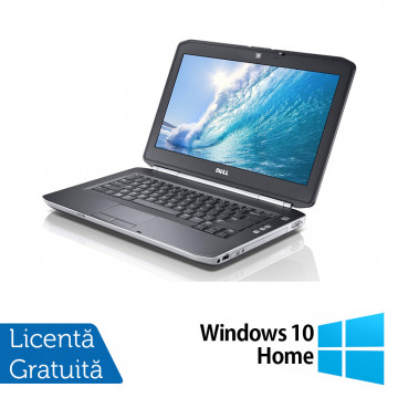 Laptop DELL Latitude E5420, Intel Core i3-2350M 2.30GHz, 4GB DDR3, 250GB SATA, DVD-RW, 14 Inch + Windows 10 Home, Refurbished Laptopuri Refurbished