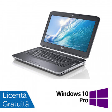 Laptop DELL Latitude E5420, Intel Core i3-2350M 2.30GHz, 4GB DDR3, 250GB SATA, DVD-RW, 14 Inch + Windows 10 Pro, Refurbished Laptopuri Refurbished