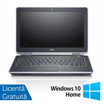 Laptop Dell Latitude E6320, Intel Core i5-2520M 2.50GHz, 4GB DDR3, 500GB SATA, 13.3 Inch + Windows 10 Home, Refurbished Laptopuri Refurbished