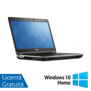 Laptop DELL Latitude E6440, Intel Core i5-4300M 2.60GHz, 4GB DDR3, 320GB SATA, DVD-RW, 14 inch + Windows 10 Home, Refurbished Laptopuri Refurbished