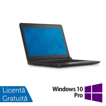 Laptop DELL Latitude 3350, Intel Celeron 3215U 1.70GHz, 4GB DDR3, 500GB SATA, Wireless, Bluetooth, Webcam, 13.3 Inch + Windows 10 Pro, Refurbished Laptopuri Refurbished