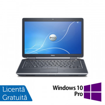 Laptop DELL Latitude E6430, Intel Core i5-3320M 2.60GHz, 4GB DDR3, 320GB SATA, DVD-RW, 14 Inch + Windows 10 Pro, Refurbished Laptopuri Refurbished
