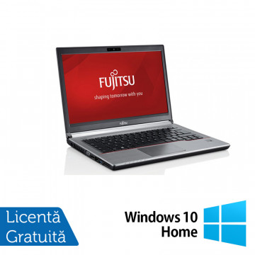 Laptop FUJITSU SIEMENS E734, Intel Core i5-4200M 2.50GHz, 8GB DDR3, 120GB SSD, 13.3 Inch, Fara Webcam + Windows 10 Home, Refurbished Intel Core i5 1