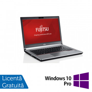 Laptop FUJITSU SIEMENS E734, Intel Core i5-4200M 2.50GHz, 8GB DDR3, 120GB SSD, 13.3 Inch, Fara Webcam + Windows 10 Pro, Refurbished Laptopuri Refurbished