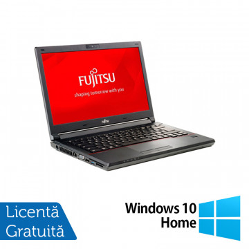 Laptop Fujitsu Lifebook E746, Intel Core i5-6200U 2.20GHz, 8GB DDR4, 240GB SSD, Fara Webcam, 14 Inch + Windows 10 Home, Refurbished Laptopuri Refurbished