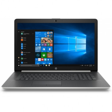 Laptop Nou HP 17-BY0062ST, Intel Core i5-8250U 1.60GHz, 8GB DDR4, 1TB SATA, Intel UHD Graphics 620, Card Reader, DVD-Writer, 17.6 Inch HD+ BrightView Display, Webcam HD