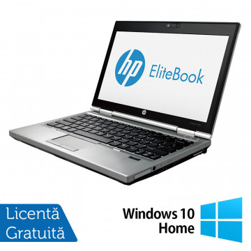 Laptop Hp EliteBook 2570p, Intel Core i5-3210M 2.50GHz, 4GB DDR3, 320GB SATA, DVD-RW, 12.5 Inch + Windows 10 Home Laptopuri Refurbished
