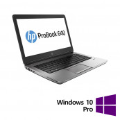 Laptopuri Refurbished - Laptop Refurbished HP ProBook 640 G1, Intel Core i5-4200M 2.50 - 3.10GHz, 8GB DDR3, 128GB SSD, 14 Inch HD, Webcam + Windows 10 Pro, Laptopuri Laptopuri Refurbished