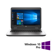 Laptop Refurbished HP ProBook 640 G2, Intel Core i5-6200U 2.30GHz, 8GB DDR4, 128GB SSD, 14 Inch HD + Windows 10 Pro